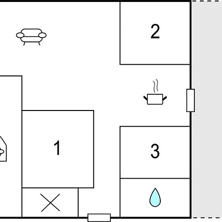 3 Bedroom Amazing In Hébergement de vacances Åbenrå